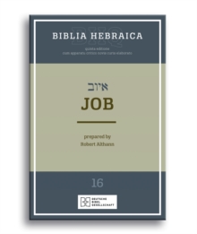 Image for Biblia Hebraica Quinta