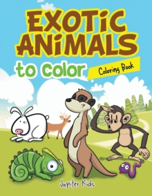 Image for Exotic Animals to Color Coloring Book