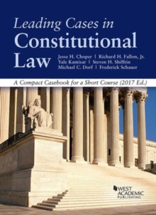 Image for Leading Cases in Constitutional law, A Compact Casebook for a Short Course