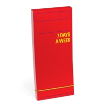 Knock Knock 7 Days a Week Planner (Red)