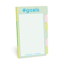 Image for Knock Knock #Goals Tabbed Sticky Notes