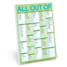 Knock Knock All Out Of Pad with Magnet (Pastel Edition)