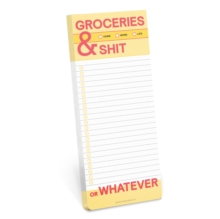 Image for Knock Knock Groceries and Shit Make-a-List Pads