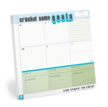 Knock Knock Crush Some Goals Square Mousepad