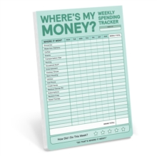 Image for Knock Knock Where's My Money Weekly Budget Tracker Pad (Pastel Version)