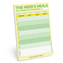 Image for Knock Knock This Week's Meals Big & Sticky Notepads