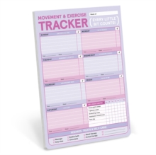 Image for Knock Knock Movement & Exercise Tracker Big & Sticky Notepads