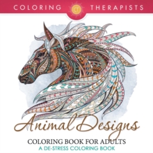 Image for Animal Designs Coloring Book For Adults - A De-Stress Coloring Book