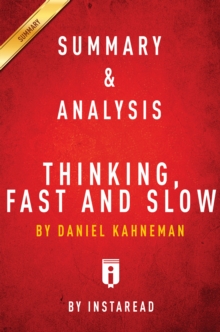 Image for Summary & Analysis of Thinking, Fast and Slow by Daniel Kahneman