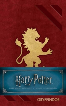 Harry Potter: Gryffindor Ruled Pocket Journal