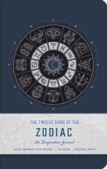 Twelve Signs of the Zodiac Hardcover Ruled Journal