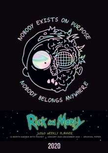 Rick and Morty 2020 Weekly Planner