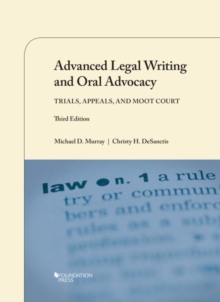 Image for Advanced Legal Writing and Oral Advocacy