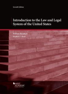 Image for Introduction to the Law and Legal System of the United States