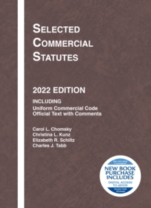 Image for Selected commercial statutes