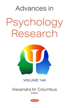 Image for Advances in psychology researchVolume 146