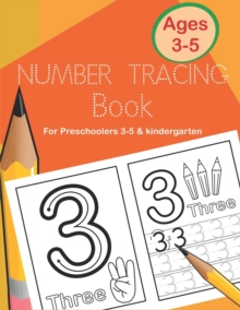 Image for Number Tracing Book for Preschoolers 3-5 & Kindergarten