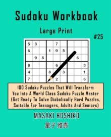 Image for Sudoku Workbook-Large Print #25