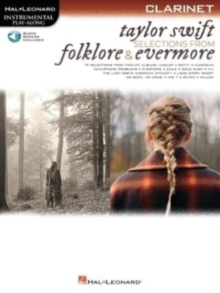 Taylor Swift – Selections from Folklore & Evermore: Clarinet Play-Along Book with Online Audio