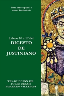 Image for Libros 10 a 12 del Digesto de Justiniano