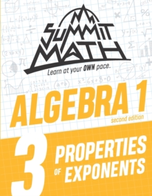 Image for Summit Math Algebra 1 Book 3