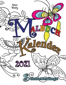 Image for Malbuch Kalender 2021 Schmetterlinge