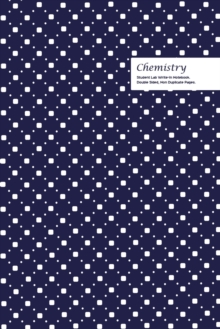 Image for Chemistry Student Lab Write-in Notebook 6 x 9, 102 Sheets, Double Sided, Non Duplicate Quad Ruled Lines, (Blue)