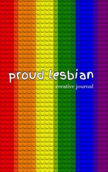 Image for proud lesbian rainbow lego style creative Blank page Journal