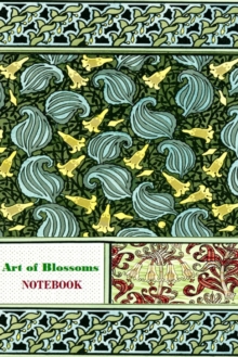Image for Art of Blossoms NOTEBOOK [ruled Notebook/Journal/Diary to write in, 60 sheets, Medium Size (A5) 6x9 inches]