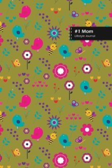 Image for Number One Mom Lifestyle Journal, Blank Write-in Notebook, Dotted Lines, Wide Ruled, Size (A5) 6 x 9 In (Green II)