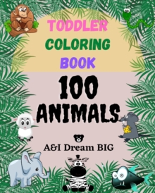 Image for Toddler Coloring Book 100 Animals