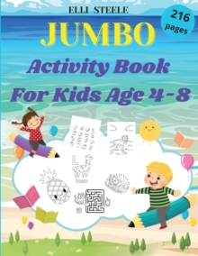 Image for JUMBO Activity Book For Kids Age 4-8