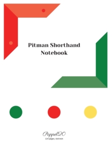 Image for Pitman Shorthand Notebook- White Cover -124 pages-6x9-Inches