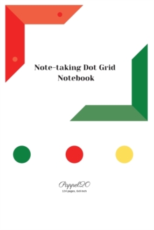 Image for Note-taking dot grit Notebook- White Cover -124 pages-6x9-Inches