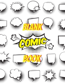 Image for Blank Comic Book : blank comic book for kids with variety of templates comic blank bookcomic books for boys and girls Large 8.5x11 inch
