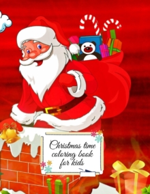 Image for Christmas time coloring book for kids