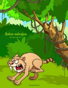 Image for Gatos salvajes libro para colorear 2