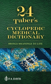 Taber’s Cyclopedic Medical Dictionary