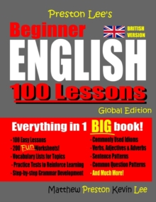 Image for Preston Lee's Beginner English 100 Lessons - Global Edition (British Version)