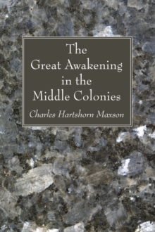 Image for Great Awakening in the Middle Colonies
