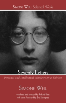 Image for Seventy Letters: Personal and Intellectual Windows on a Thinker