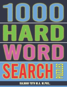 Image for 1000 Hard Word Search Puzzles