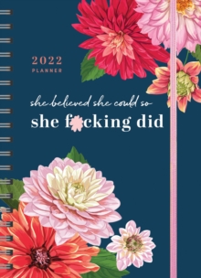 Image for 2022 She Believed She Could So She F*cking Did Planner
