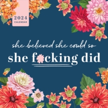 Image for 2024 She Believed She Could So She F*cking Did Wall Calendar