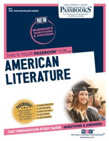 Image for American Literature (Q-6) : Passbooks Study Guide