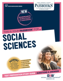 Image for Social Sciences (Q-110) : Passbooks Study Guide
