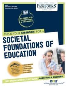 Image for Societal Foundations of Education (NC-2) : Passbooks Study Guide