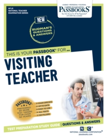 Image for Visiting Teacher (NT-21) : Passbooks Study Guide