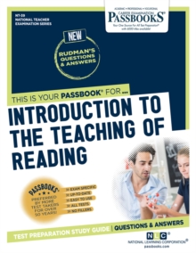 Image for Introduction to the Teaching of Reading (NT-39) : Passbooks Study Guide