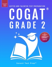 Image for COGAT Grade 2 Test Prep : Gifted and Talented Test Preparation Book - Two Practice Tests for Children in Second Grade (Level 8)